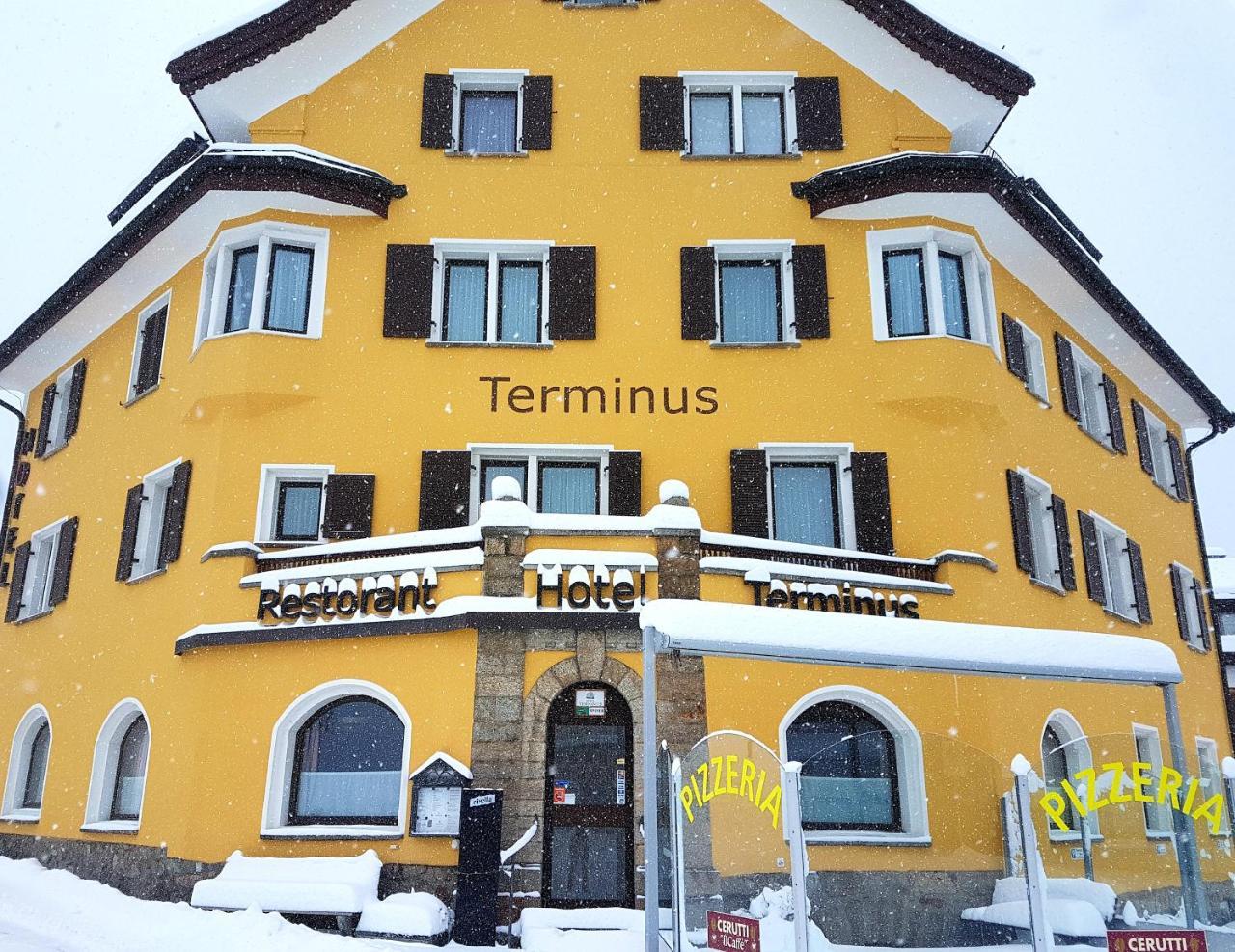 Hotel Terminus Samedan Luaran gambar