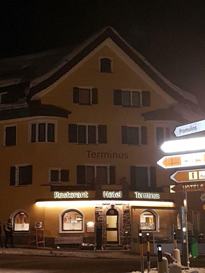 Hotel Terminus Samedan Luaran gambar